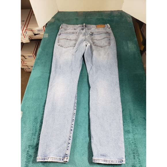 Lucky Brand Jeans Size 32x32 Mens Blue Pants Stretch Denim 411 Athletic Taper - Picture 12 of 16
